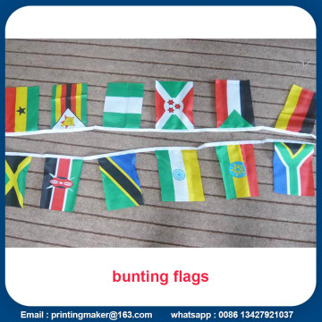 Custom Multi-color Triangle Bunting Flags Banners