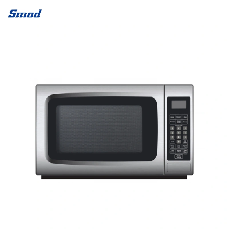 Home Use 1.1 Cu FT Stainless Push Button Microwave Oven 1000W