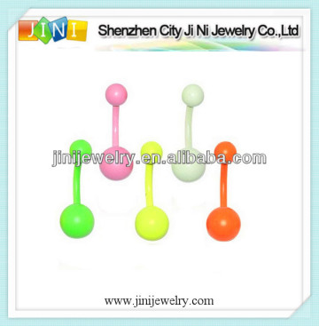 neon belly ring