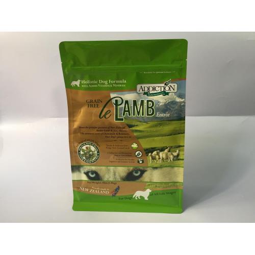 Pet Food Packaging Flat Bottom Pouch