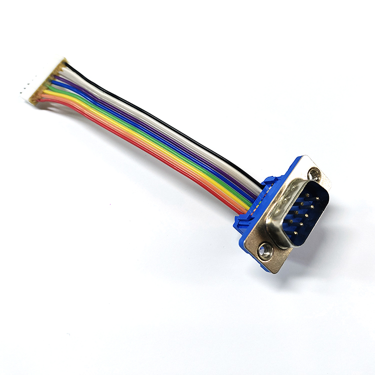 9p farbige Klemme Drahtanschlüsse 9P coloured terminal wire connectors