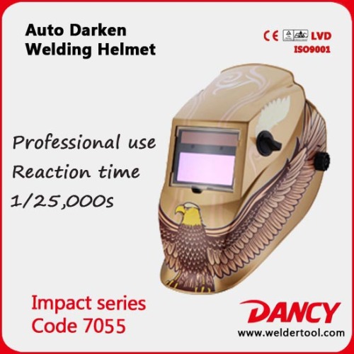 Auto darkening MMA welding helmet code.7059