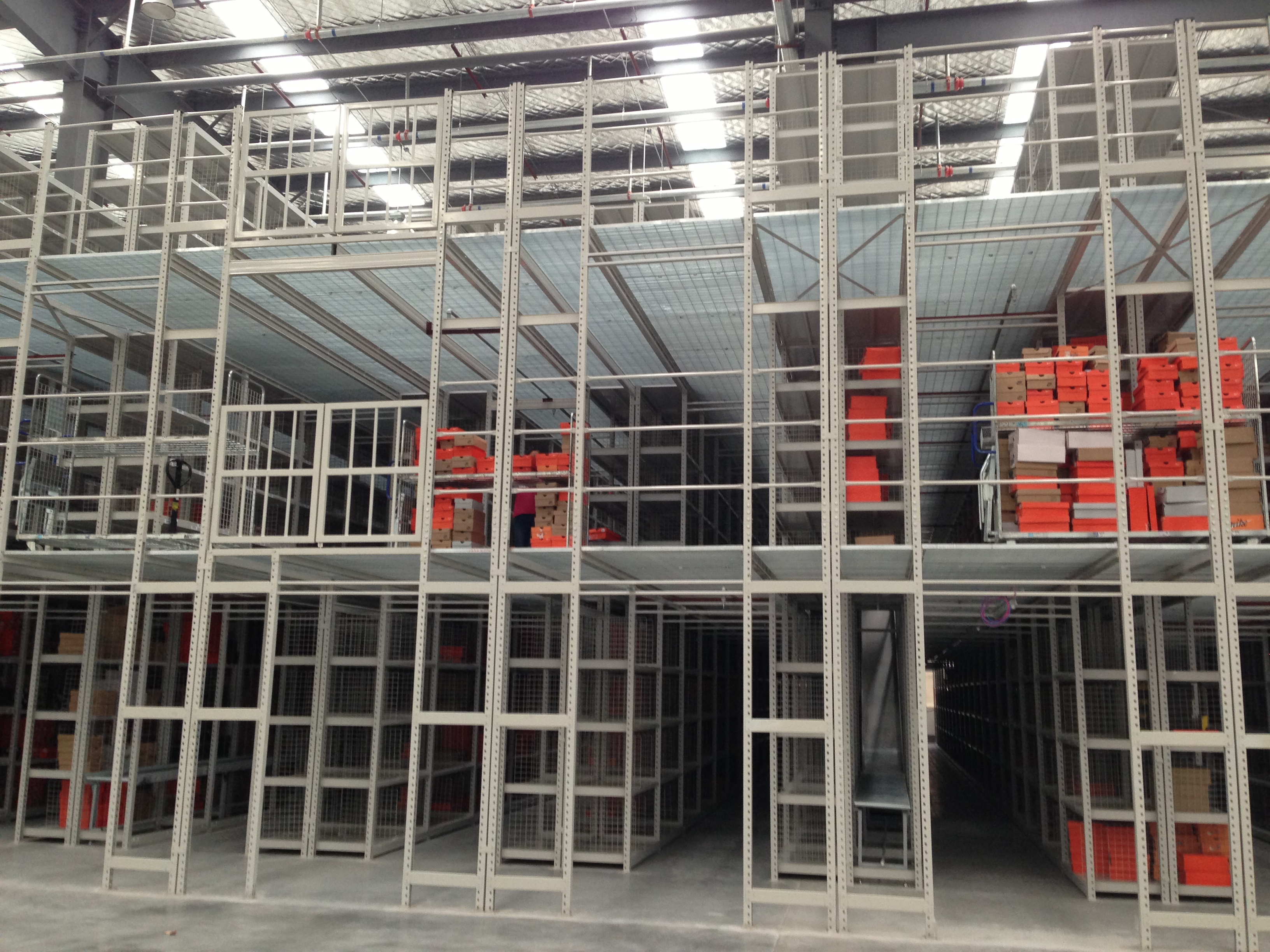 Multi-tier racking