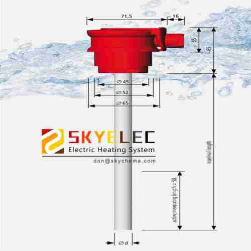 Detecting liquid levels with conductive Level Rod Probes