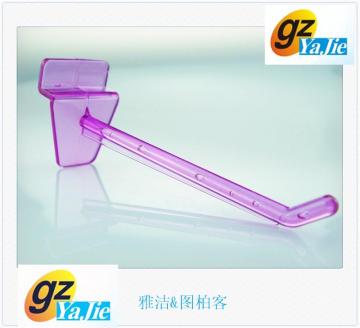 5cm length small plastic hook/bracket clothes hook clear hook