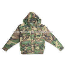M65 woodland camouflage military jacket, Camouflage Uniform