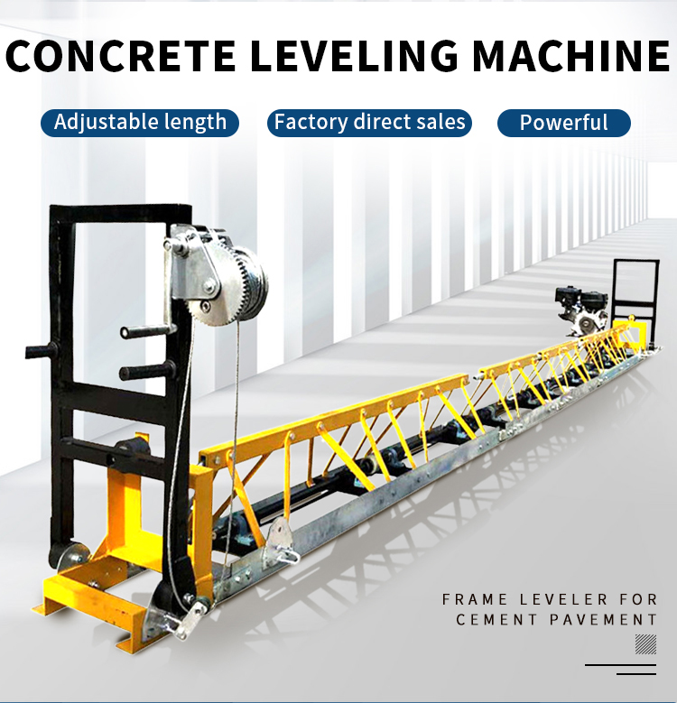 Frame Leveler Truss Screed Machine