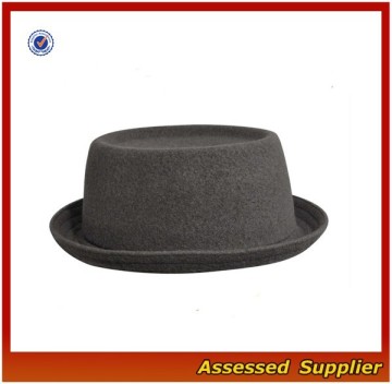 XJ0739/Fashion boater hat / wool felt boater hat