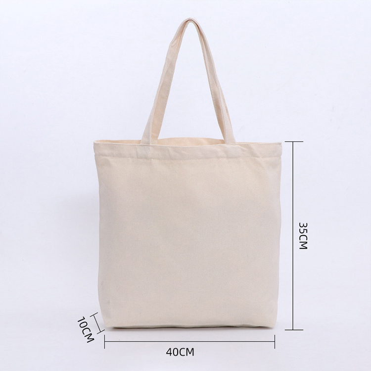 Wholesale Cheap Price Printing logo Canvas tote Bags Reusable Eco-Friendly cotton hand shopping Bag with Handle