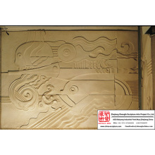 Stil Salon Metope Skulptur