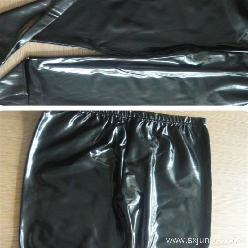 Fashion Comfortable 100% Polyester Leather Pants