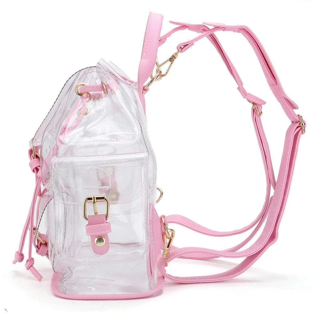 Fashion PVC Clear Bag Waterproof School Backpack Clear School Backpack Bag