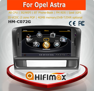 Hifimax car dvd player with gps FOR OPEL Astra J/buick excelle car audio system