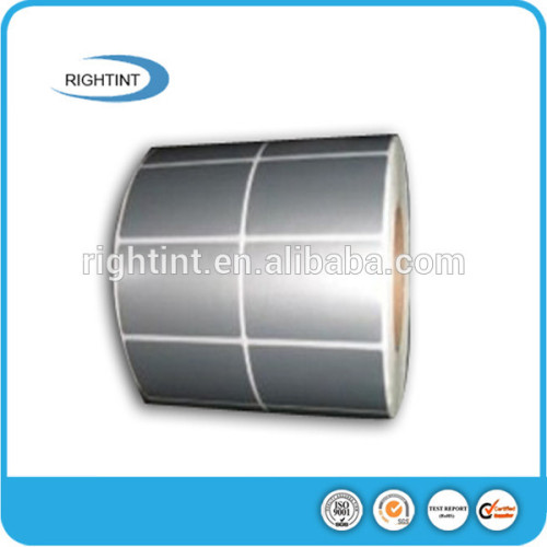 25micron glossy silver PET solvent mylar adhesive film