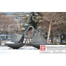 Parc Sculpture Bronze plus gai