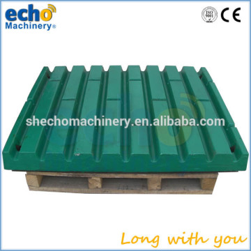 stone crusher jaw plate for jaw crusher