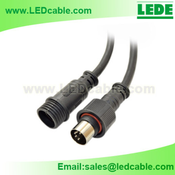 Waterproof Circular DIN connector Cable