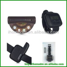 Wireless calling system with light menu holder bars call pager
