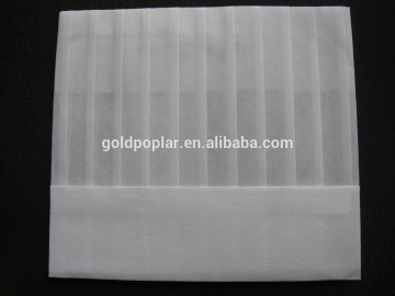 flat top non woven chef hats