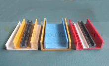 high quality pultruded fiberglass channel profile, frp C channel u structural shape