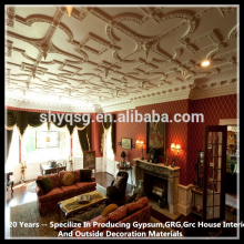 Artistic Ceiling 3D Fireproof Acoustic Waterproof Gypsum Fiberglass Panel