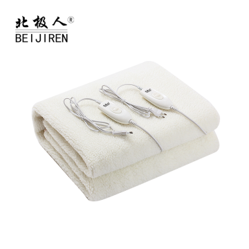 On Sale Synthetic Wool Double Bed Electric Blanket