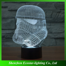 Fashionable 3D Light Lamp,3D Lamp Light Supplier