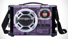 multi function portable bluetooth speaker with radio FM radio