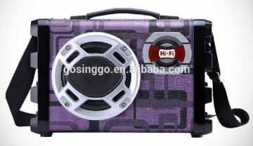 multi function portable bluetooth speaker with radio FM radio