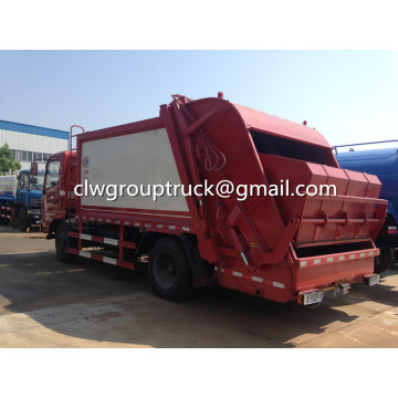 Dongfeng Jiayun 8CBM Camion Compacteur à Ordures Hydrauliques