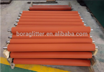 heat transfer silicone rubber roller/ Bronzing silicone roller /silicone roller /rubber wheel