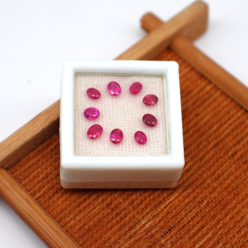 Loose Ruby Gemstones Egg Shape Gems Wholesale Prices