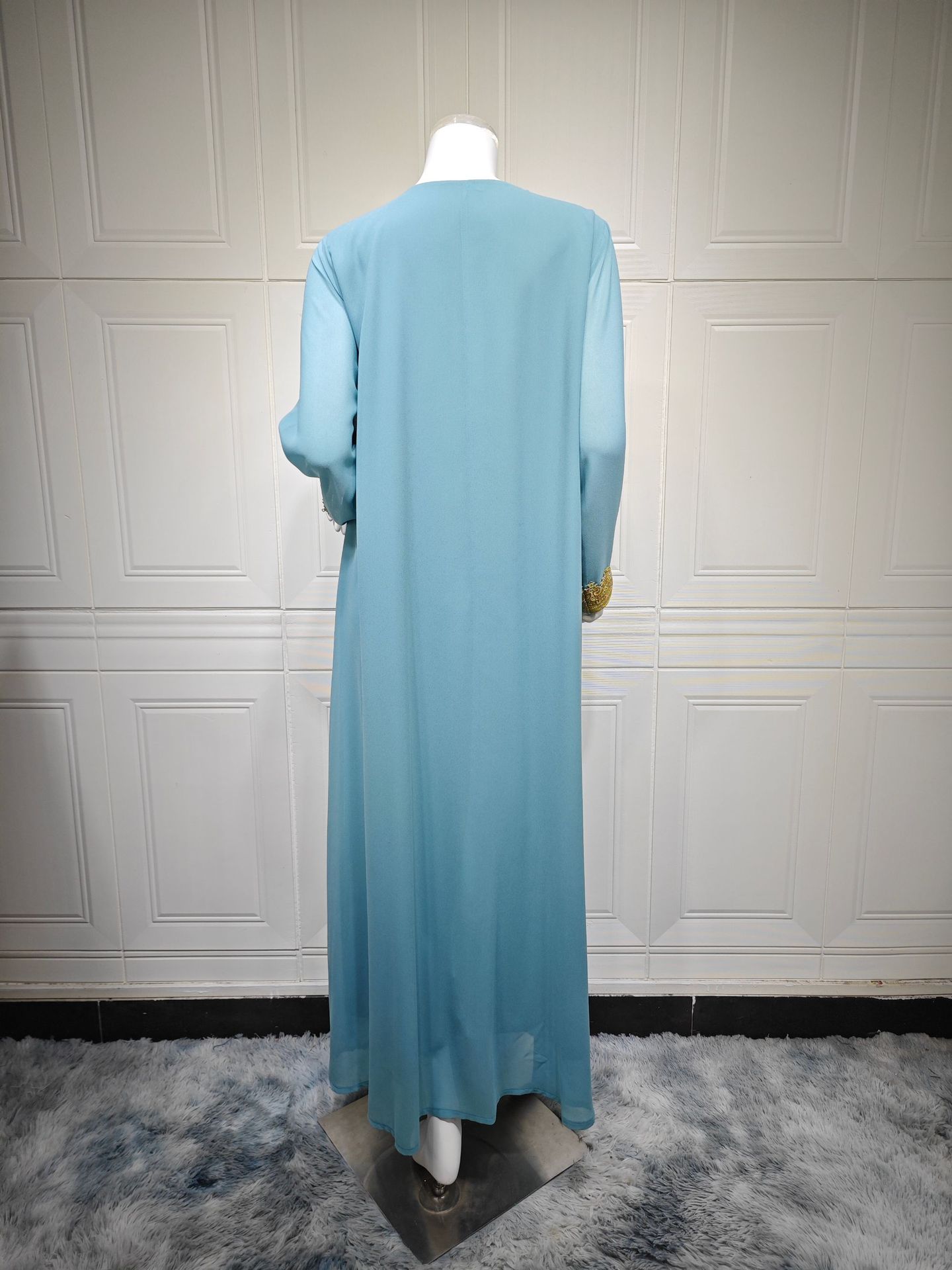 لباس عید جلابیه عبای AB465 (2) Eid Jalabiya Abaya Dress AB465 (2)