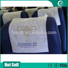 SMS customized soft airline headrest cover