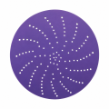 Filme de lixa roxo com furos de laser de precisão