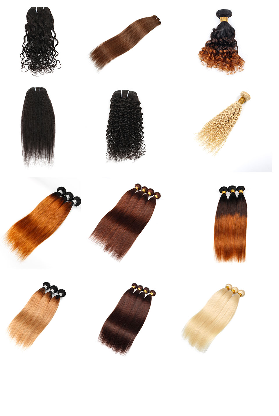 100% Human Hair Clip In U-Part Wigs,12a Mink Human Hair Straight Body Deep Curly,Wholesale Half Wigs Lace For Black Women