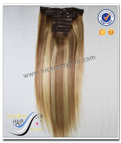 Wholesale top quality piano color silky straight 100% brazilian virgin human hair