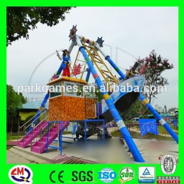 Fairground rides wooden pirate ship