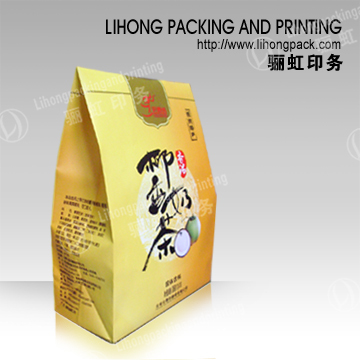 Paper Plastic Composite Bag with Printing for Food Package