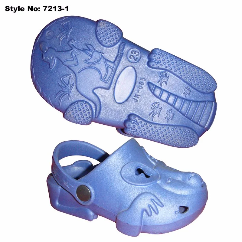 Cartoon Frog EVA Kids Clogs, Cute Clgos Sandals