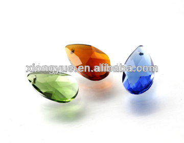 Teardrop sparkling crystal jewelry pendants