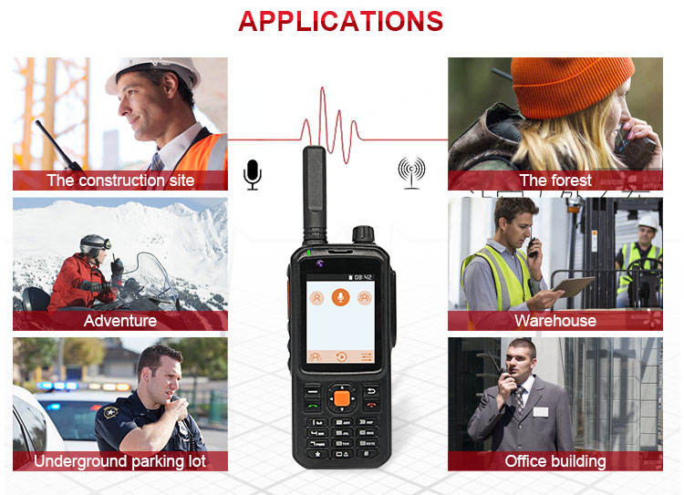 Ecome ET-A87 Zello 4G Walkie Talkie Network Smart Real Ptt POC Radio