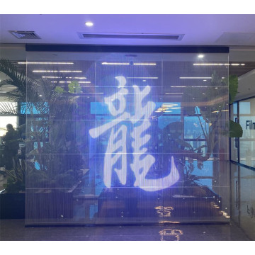 P5 Video Wall Display LED Glass Transparent Screen