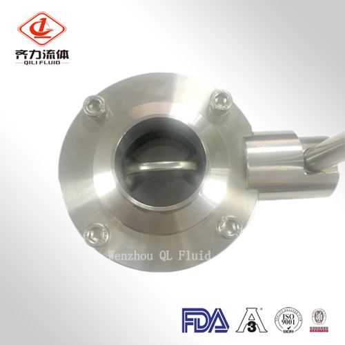 Stainlee Steel Sanitary Butterfly Valve