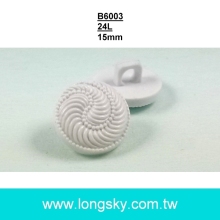 (#B6003/24L) 15mm shank fancy decorative blazer buttons