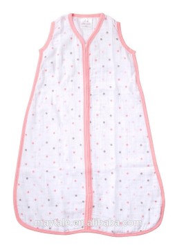100% Cotton Muslin Baby Sleeping Bag/Baby Sleeping Sacks