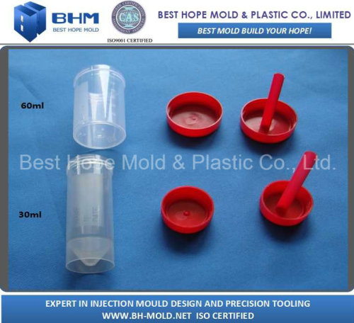 Plastic Injection Mold for Urine Cup, Plastic Mold Maker