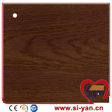 Wood color decorative pvc film for furniture