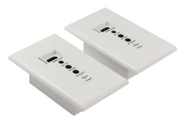 HDMI Extender 50M Wallplate white