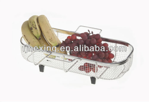 Stainless Steel Fruit Basket,Iron Wire Fruit Basket